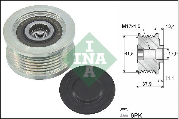 WILMINK GROUP Механизм свободного хода генератора WG1253606